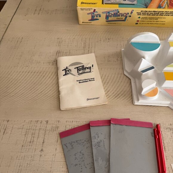 Vintage 1987 Pressman I'm Telling! Game - Picture 4 of 11